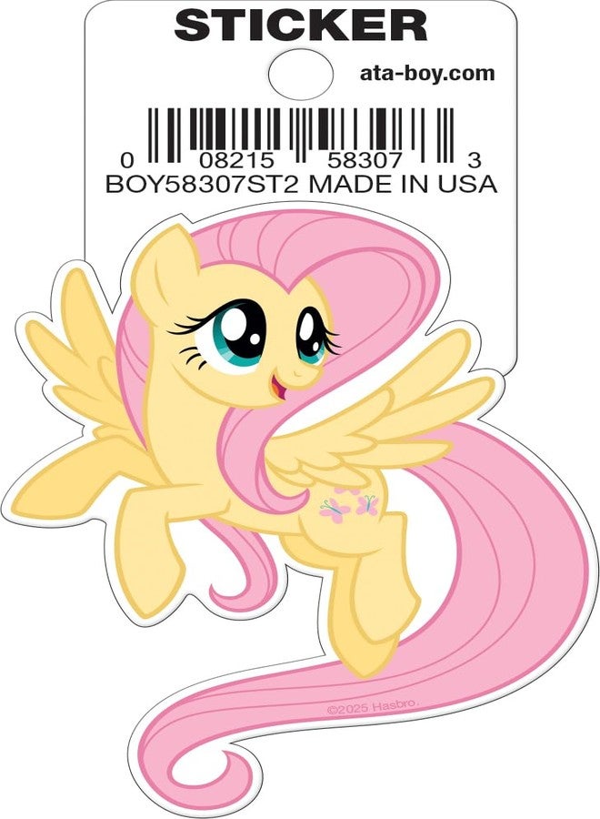 Ata-Boy My Little Pony Friendship is Magic Fluttershy 3" Die Cut Vinyl Sticker - Image 1